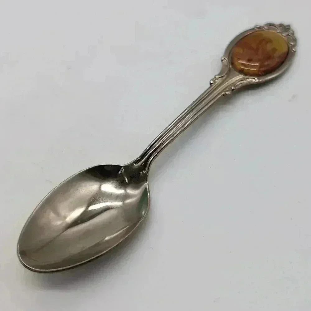 Trees of Mystery Klamath CA Souvenir Engraved Spoon Kitschy Cool - Picture 2 of 4